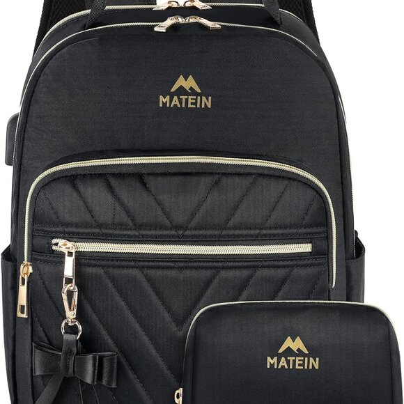 Lightweight Mini Backpack Purse for Daily Use - USB Charging & Organizer Bag - Picture 8 of 9